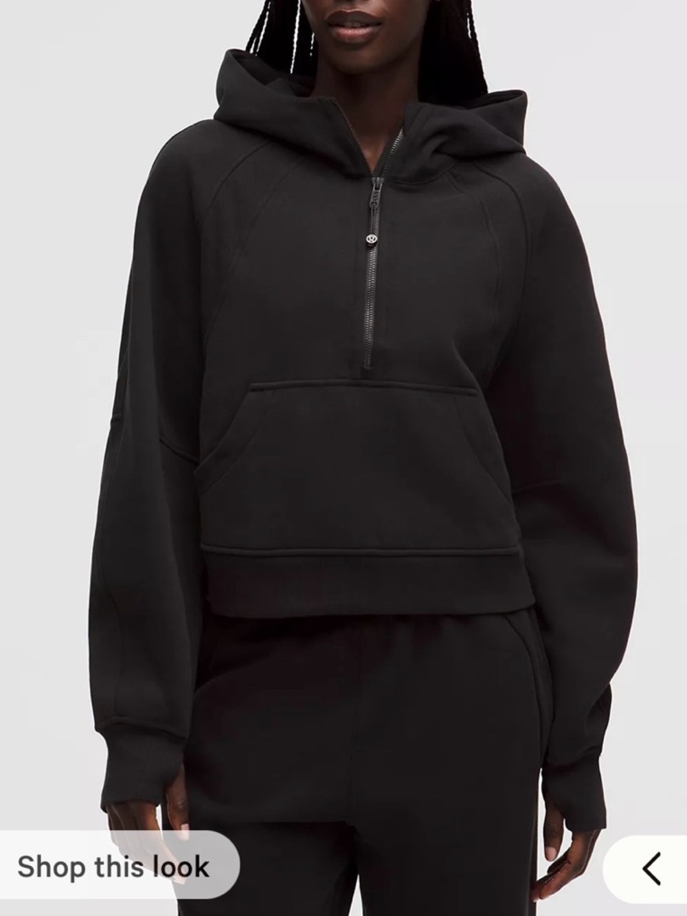 Lululemon - NWT Scuba Oversized Half-Zip Hoodie - XS/S